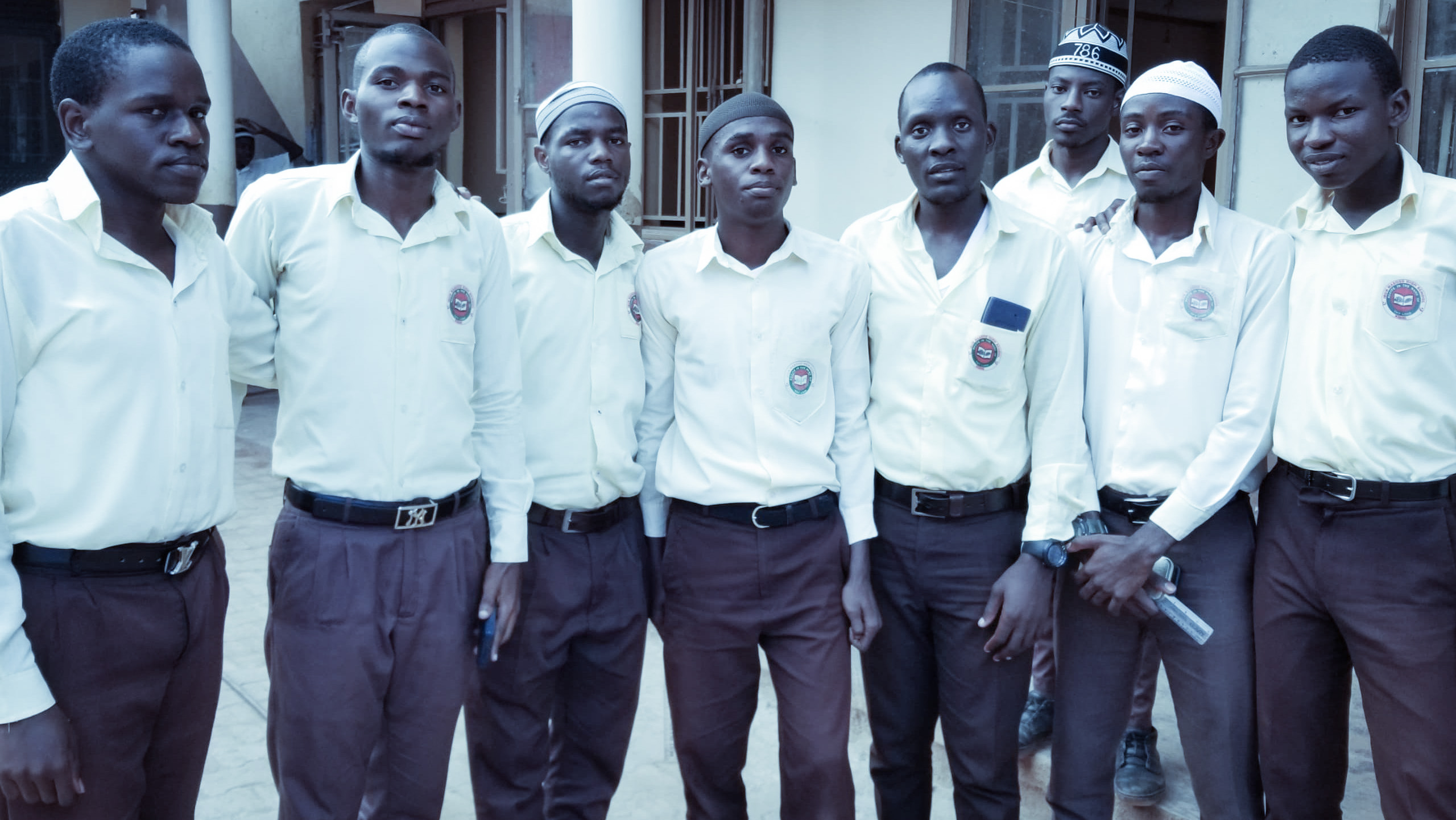 Students at Ibun Masood High School
